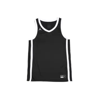 Jordan Basketball Jerseys Men's Black White