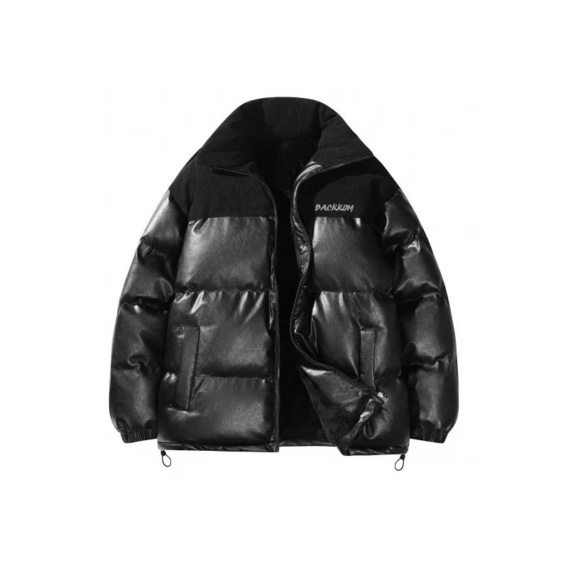David Bakken Puffer Jacket Unisex Black-0