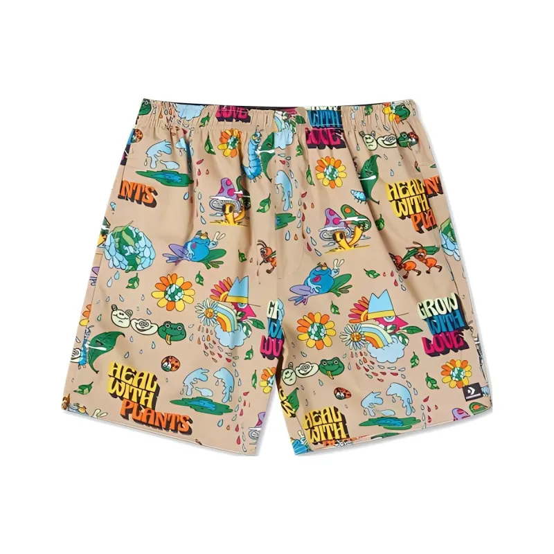 Converse Casual Shorts Men Yellow-0