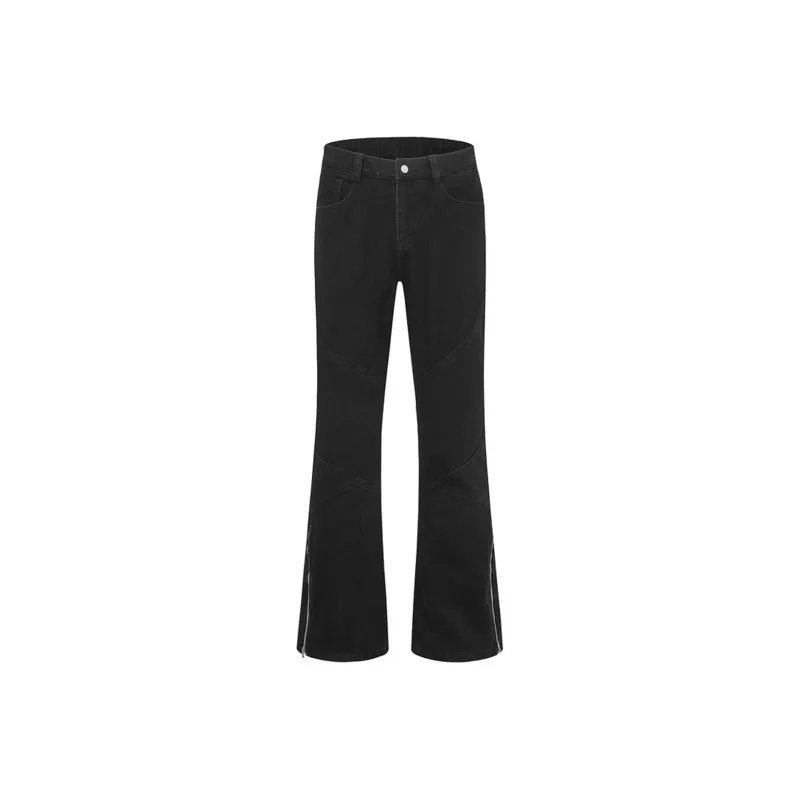 COOLALPACA Loose Fit Bootcut Jeans Unisex-5