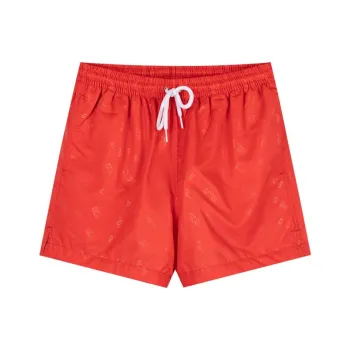 GCDS Casual Shorts Men Red