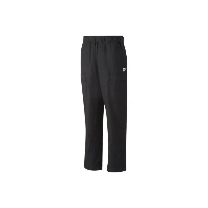 PUMA Downtown Casual Pants Men Black-0