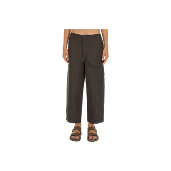 UMA WANG Paxton Herringbone pattern Trousers