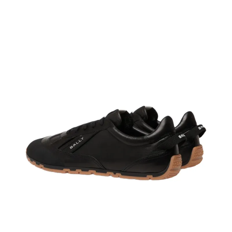 BALLY Quarry Low Top Casual Shoes Men's Black-3