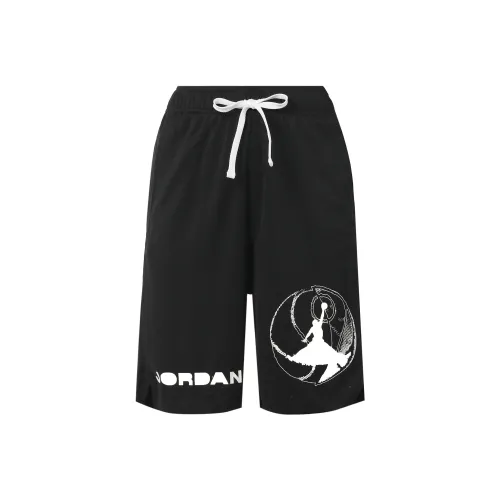JORDAN Casual Shorts Men Black