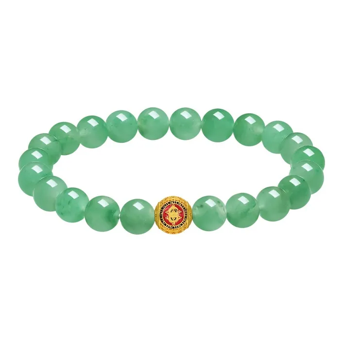 LIU GUI FU JEWELRY African Emerald Bracelets Women's-1