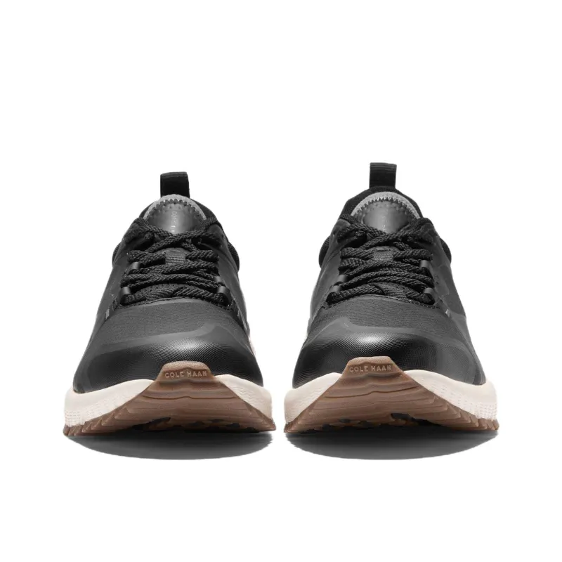 COLE HAAN Cushioning, Slip Resistant, Abrasion Resistant, Height Increasing Low Top Casual Shoes Men's Black-3