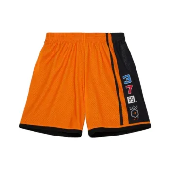 Mitchell Ness M&N X McLaren Co-branded Series Casual Shorts Unisex Orange