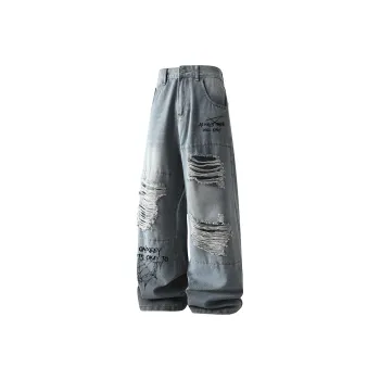 Qnxeey Jeans Unisex