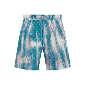 AMIRI Bleached Ma Paisley Silk Short