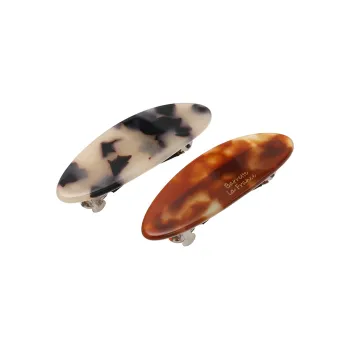 CHIMERA Acetate Plate Hair Clips Women's