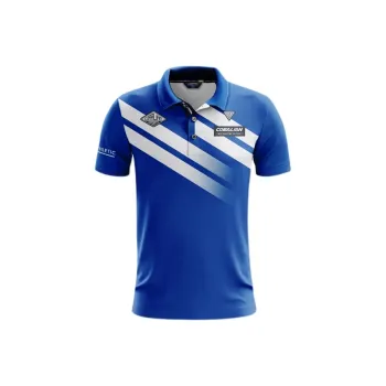 CORALIAN Polo Shirt Men's Blue/White