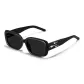Black Frame with Gray Black Lens