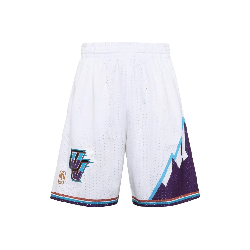 Mitchell & Ness Basketball Shorts Men's White-0