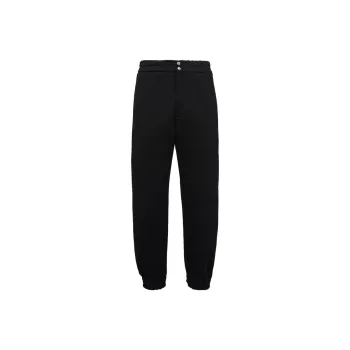 Alexander McQueen Elasticated Waistband Tapered Leg Trousers