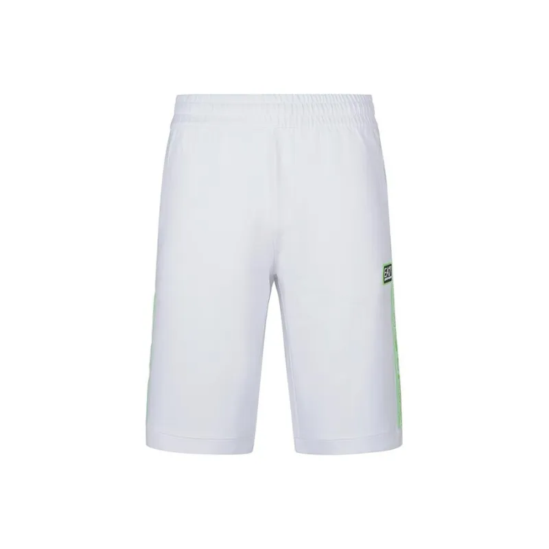 EMPORIO ARMANI Casual Shorts Men White Green-0