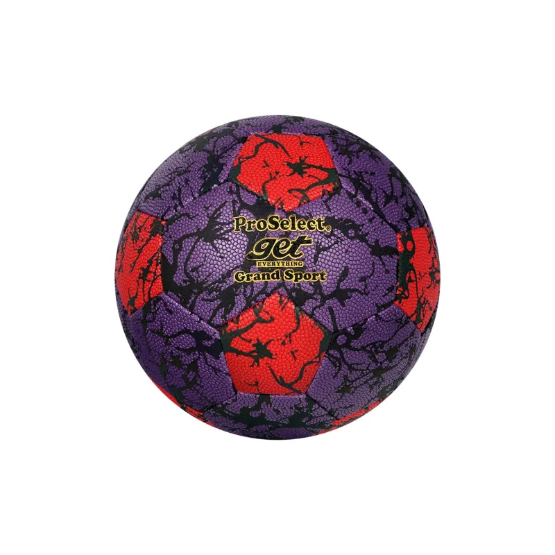 ProSelect Size 5 Ball Soccer PU Machine Stitched Soccer Ball Unisex Fuchsia-1