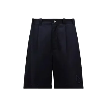 Moncler Gabardine Bermuda Shorts