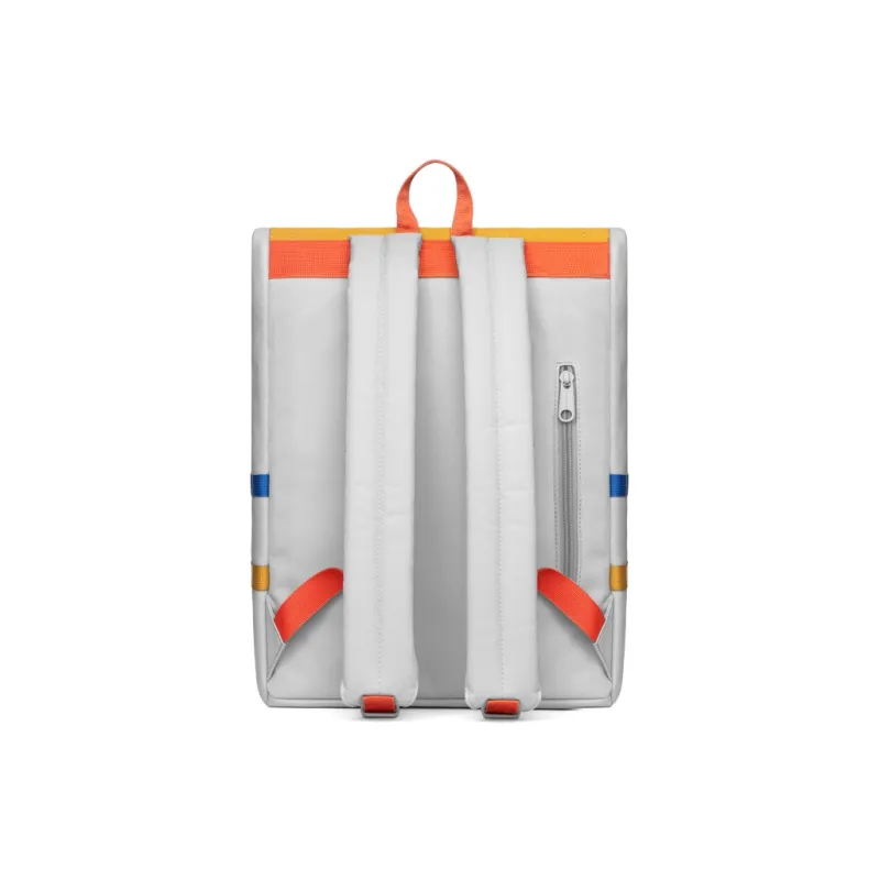 MR.ACE HOMME Polyester Backpack Regular Women's Orange/White-4
