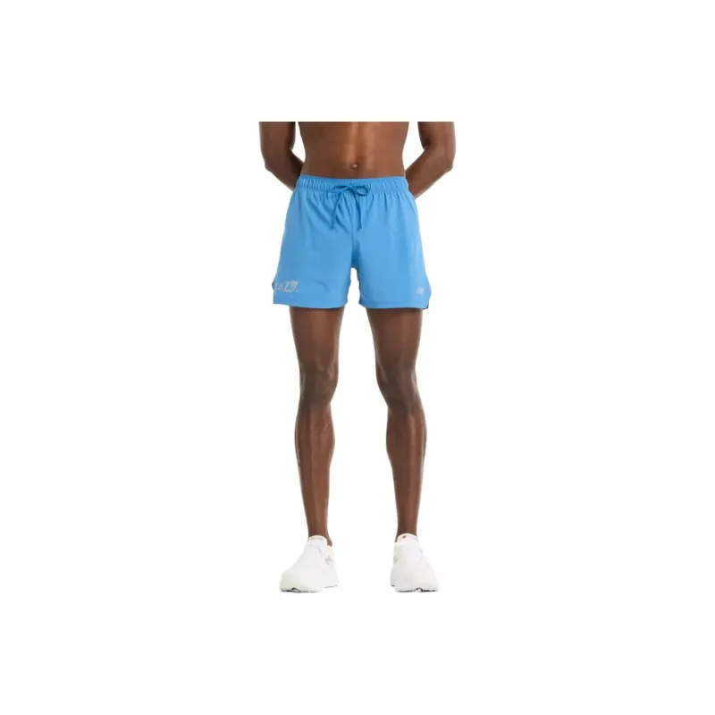 New Balance London Edition Sports Shorts Men's Blue-0