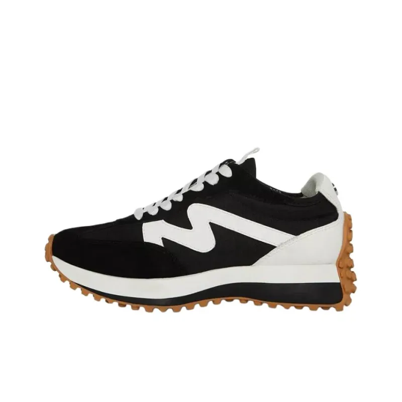 STEVE MADDEN Campo Low Top Casual Shoes Women's Black White-0
