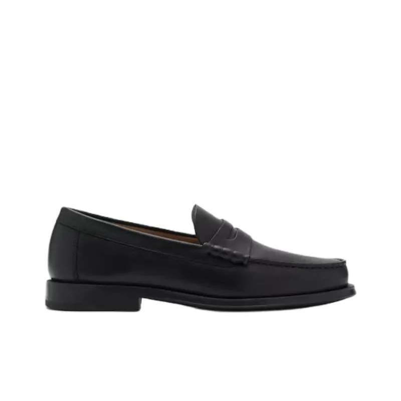 MANGO Loafers Men Black-1