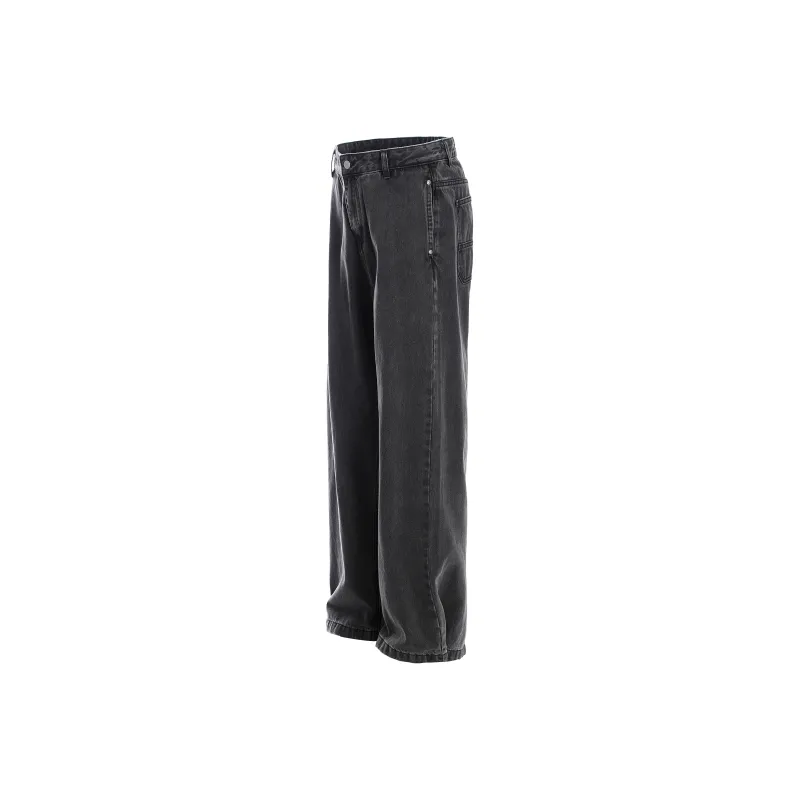 GBXM Jeans Unisex Black Gray Color-1