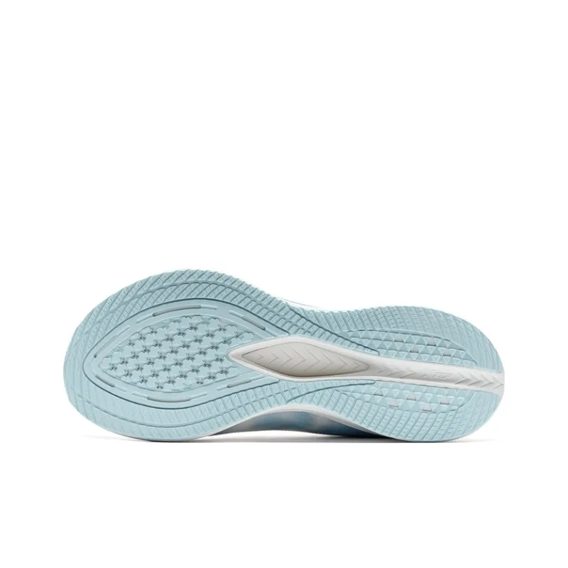 XTEP Speed 5.0LITE Cushioning Slip Resistant Low Top Running Shoes Men's White Blue-5