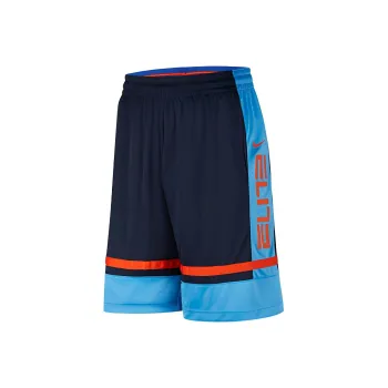 Nike Basketball Shorts Men's Obsidian Color/Coastal Blue/Team Orange