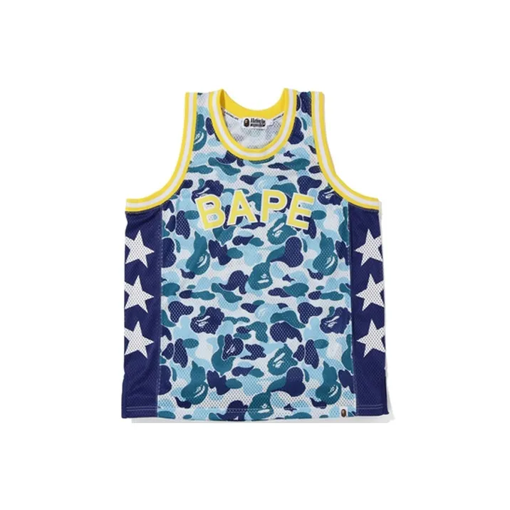 Bape Abc Basketball Tank Top-0