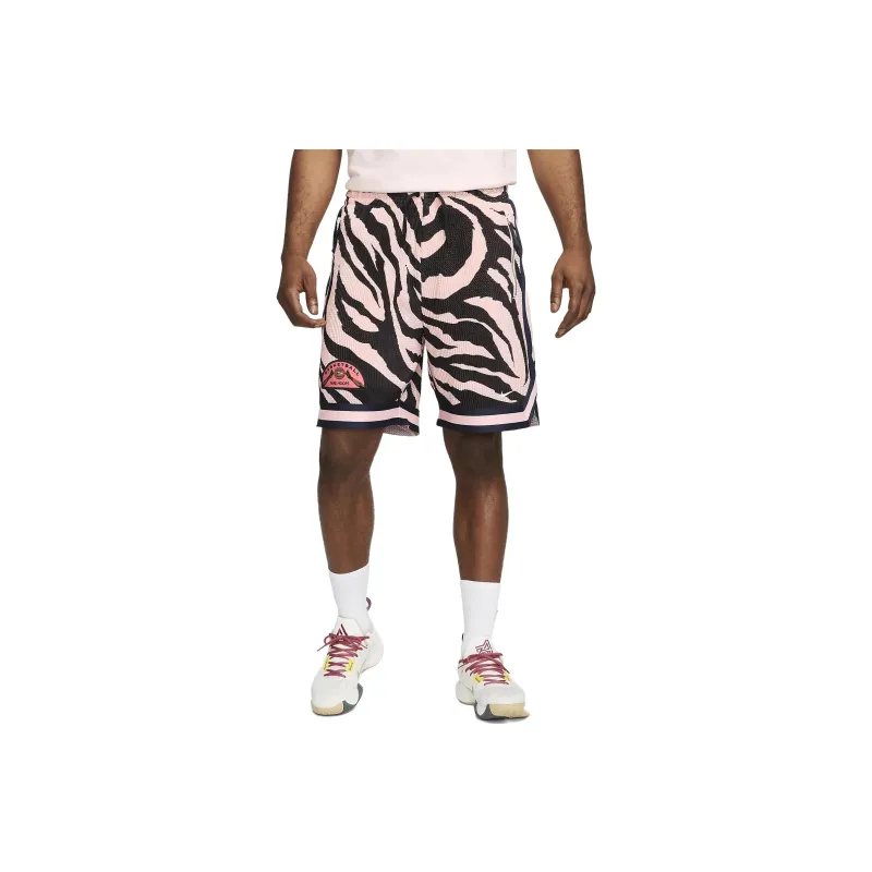 Nike Casual Shorts Men Black Pink-0