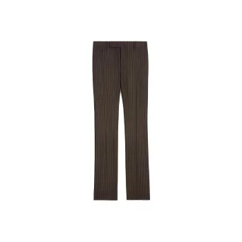 CELINE Pinstripe Flared Trousers