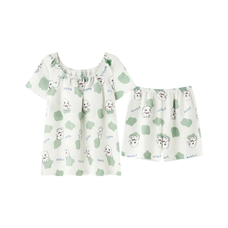 Top Melon Pajama Set Women's Image Color-0