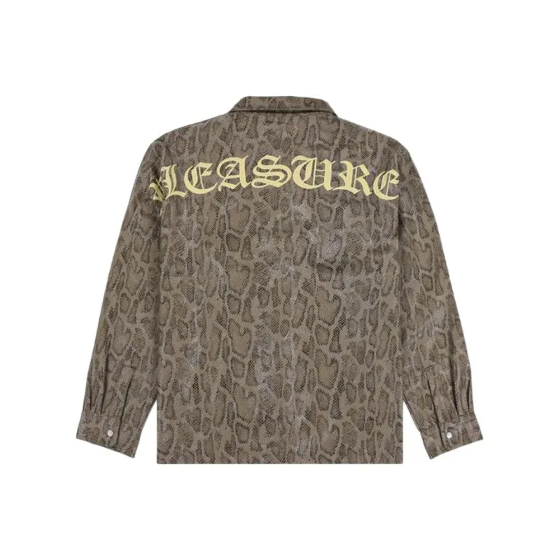 PLEASURES Anaconda Overshirt-1