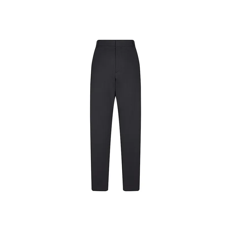 CROQUIS Black Thread Casual Pants Men's Jet Black-0