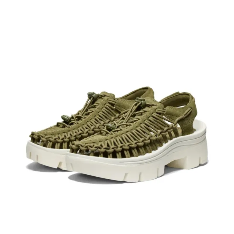KEEN Slip Resistant And Breathable River Trekking Shoes Unisex Green-3