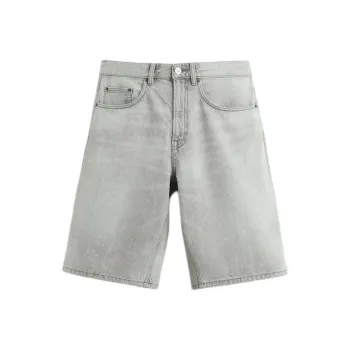 ZARA Denim Shorts Men's Light Gray