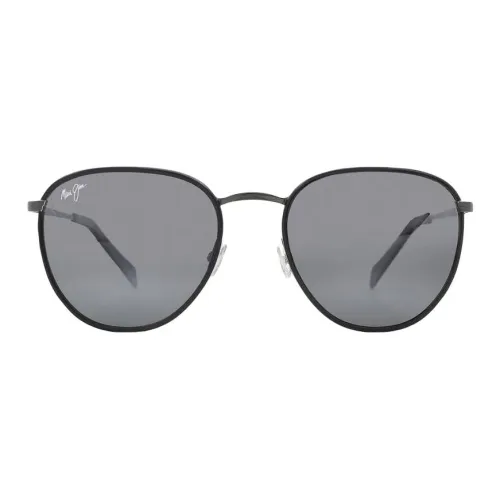 Silber Jim Acetate Metal Irregular Shape sunglasses EYEWEAR Unisex Black