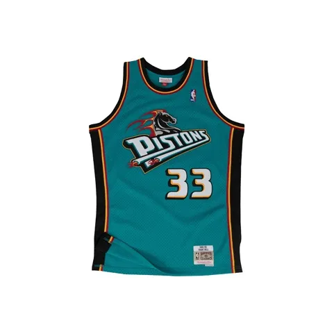 Mitchell Ness 'NBA Detroit Pistons 98 Grant Hill' Authentic Road Jersey Vest Top