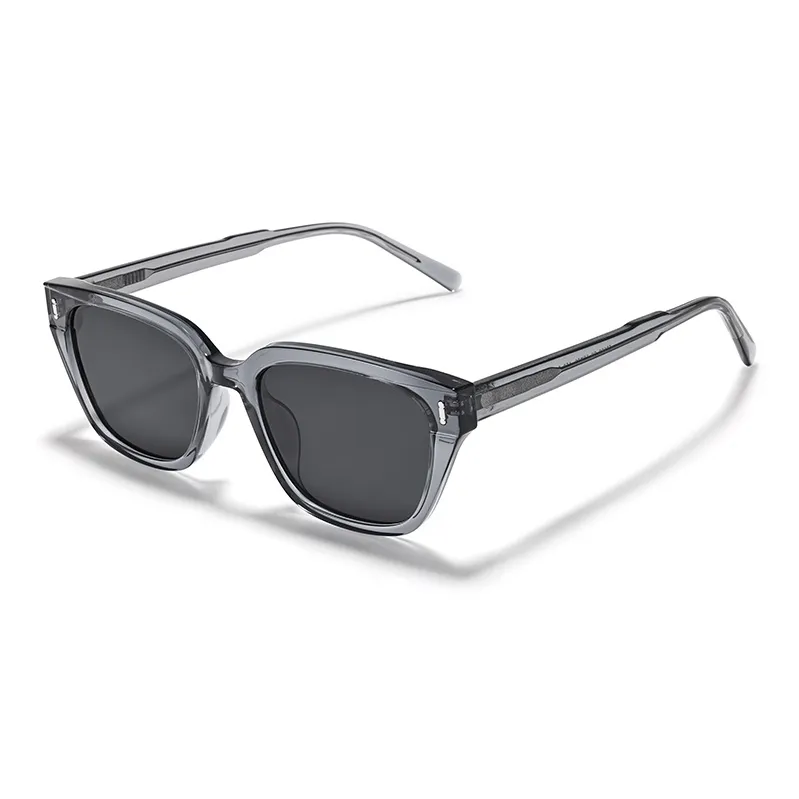 Sagawa TR/Memory Plastic Square Sunglasses Unisex-10