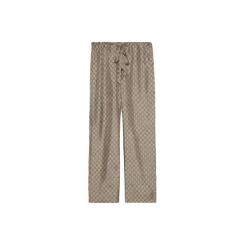 GUCCI SS24 Casual Pants Men's Beige