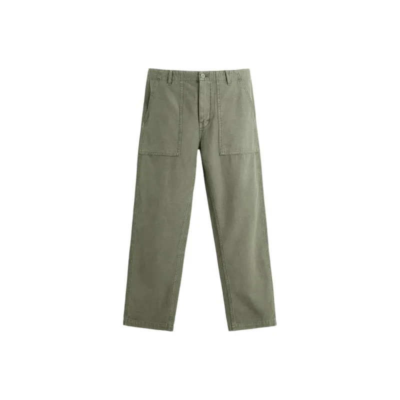 ZARA Casual Pants Men's Dark Khaki-0