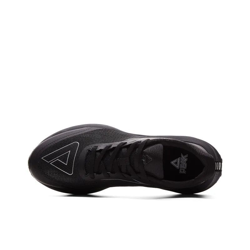 PEAK Low Top Running Shoes Men's All Black-3