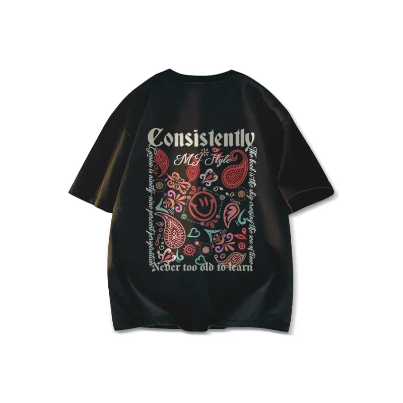 MJ STYLE Short Sleeved T Shirts Unisex-0