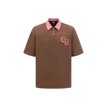 GOODBRAND Polo Shirt Unisex Brown