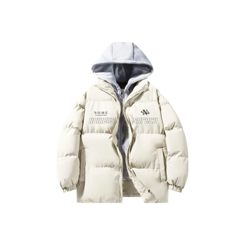 NOME Puffer Jacket Unisex Black-3