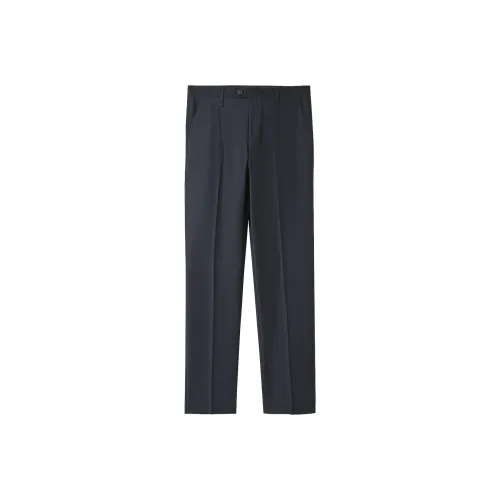HLA Casual Pants Men Navy Blue 02