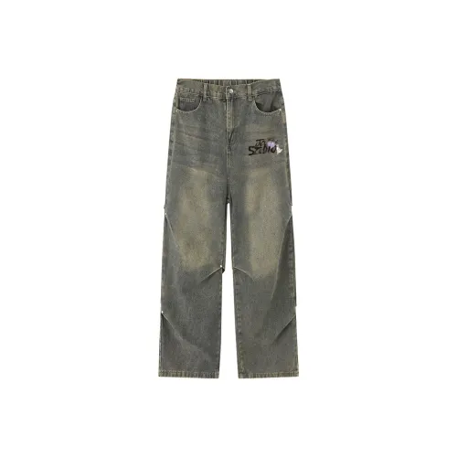 JCUI Jeans Unisex