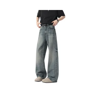 SXSY Jeans Unisex Vintage Blue