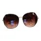 Black Gold Frame with Gradient Gray Lens